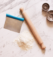 A large flat surface for rolling dough is essential Baking tray pan the - photo 11