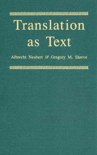 title Translation As Text Translation Studies 1 author Neubert - photo 1