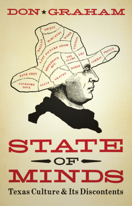 Graham - State of Minds Texas Culture and Its Discontents