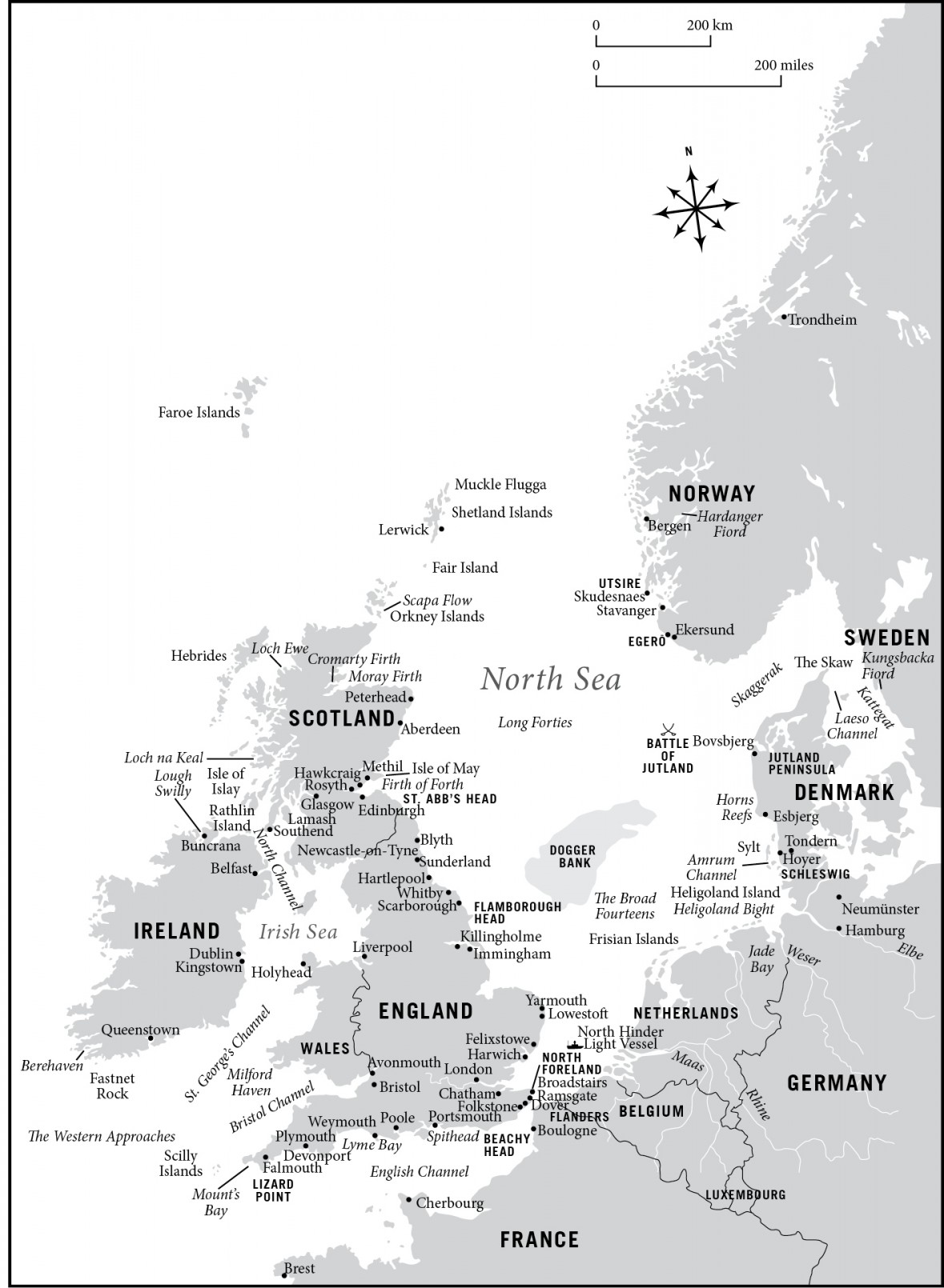 Map 1 The North Sea including the Western Approaches Map 2 The - photo 4