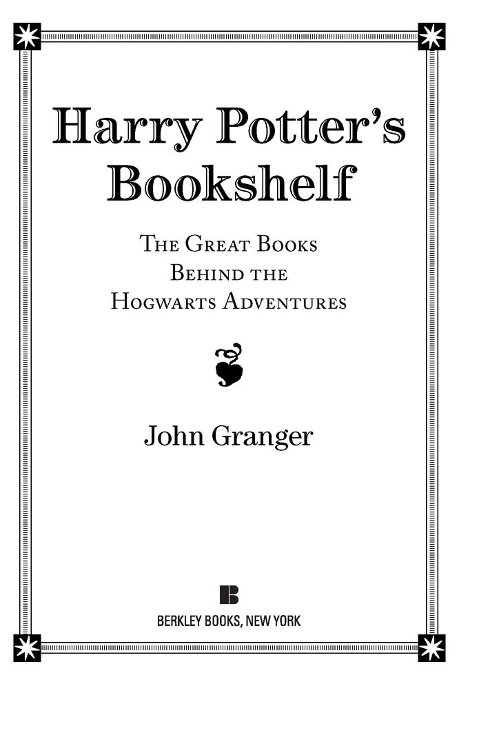 INTRODUCTION Harry Potters Bookshelf What This Book Tries to Do and How - photo 2