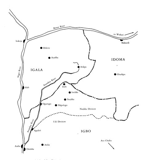 MAP I Igala and Nsukka Districts Page iii The Igbo-Igala - photo 2