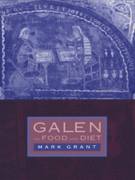 Grant Mark David Galen on Food and Diet