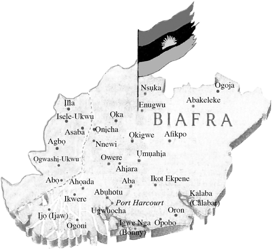 Map 2 Map of Biafra FOREWORD At the time of writing it has been forty years - photo 4