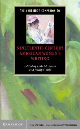 Gould Philip The Cambridge Companion to Nineteenth-Century American Womens Writing