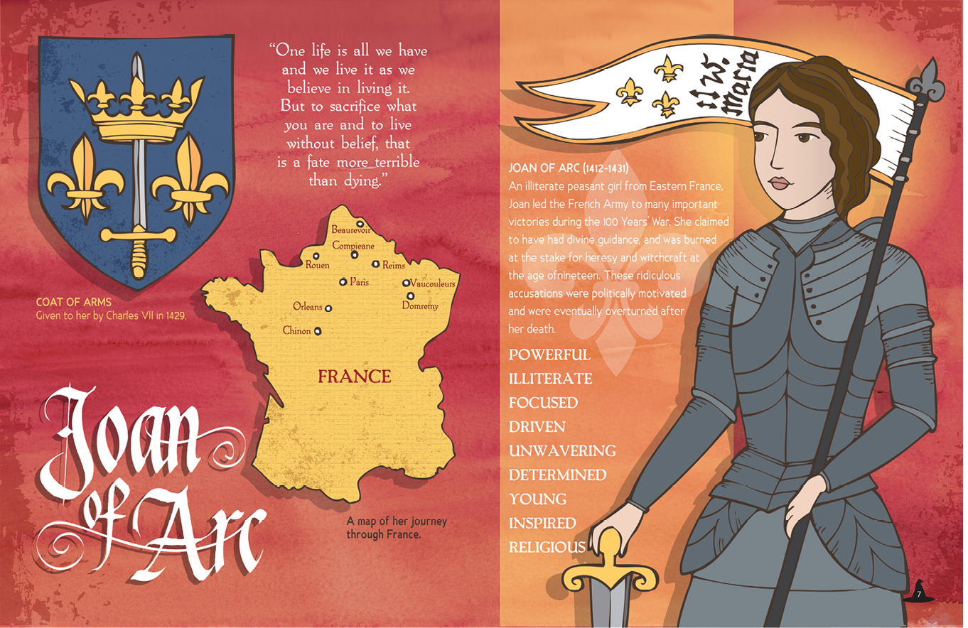 JOAN OF ARC 1412-1431 An illiterate peasant girl from Eastern France Joan - photo 6