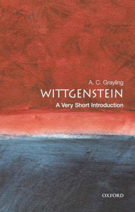 Grayling A. C. Wittgenstein: A Very Short Introduction