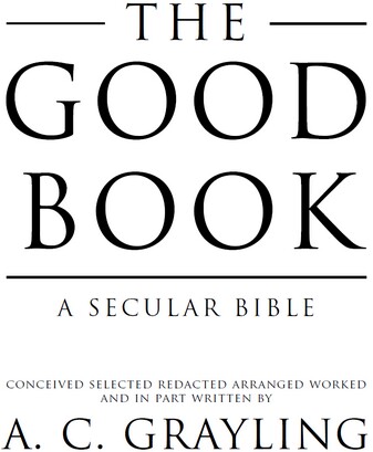 The good book a humanist bible - image 1