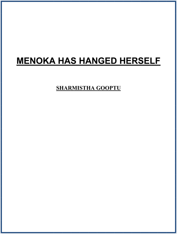 SHARMISTHA GOOPTU MENOKA HAS HANGED HERSELF For Aisha Gooptu Majumdarmy - photo 1