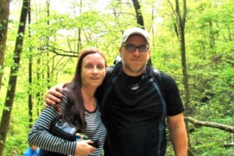 Mom and Loner April 7th Amicalola Falls State Park Forward April 7th the - photo 2