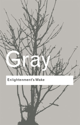 Gray Enlightenments wake: politics and culture at the close of the modern age