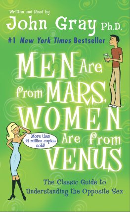 Gray Men Are from Mars, Women Are from Venus