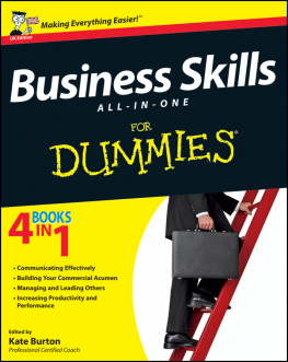 Barrow Colin Business Skills All-in-One For Dummies