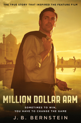 Bernstein - Million dollar arm: sometimes to win, you have to change the game