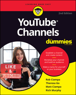 Rob Ciampa - YouTube Channels For Dummies