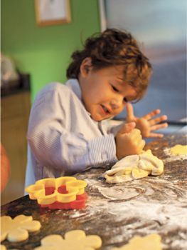 My son Peter loves to cut out cookie shapes Along the way I married and had - photo 8