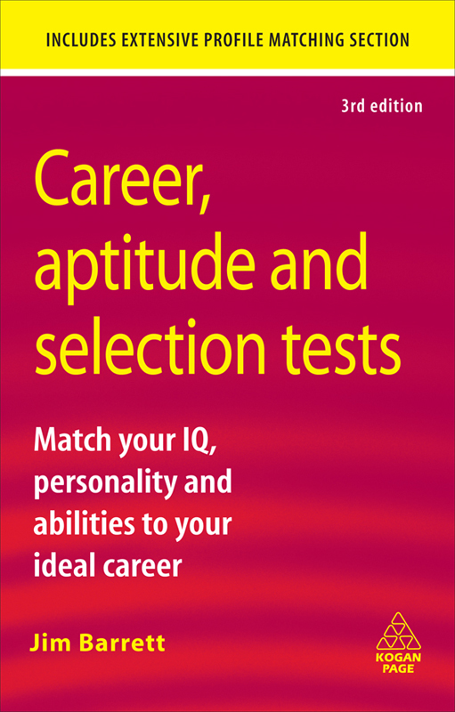 Career aptitude and selection tests Match your IQ personality and abilities - photo 1