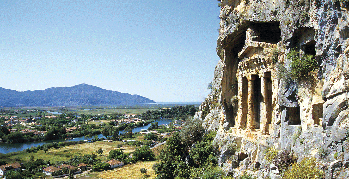 Rock-cut tomb Fethiye MICHAEL ZEGERSPHOTOLIBRARY Kebaps Just about - photo 6