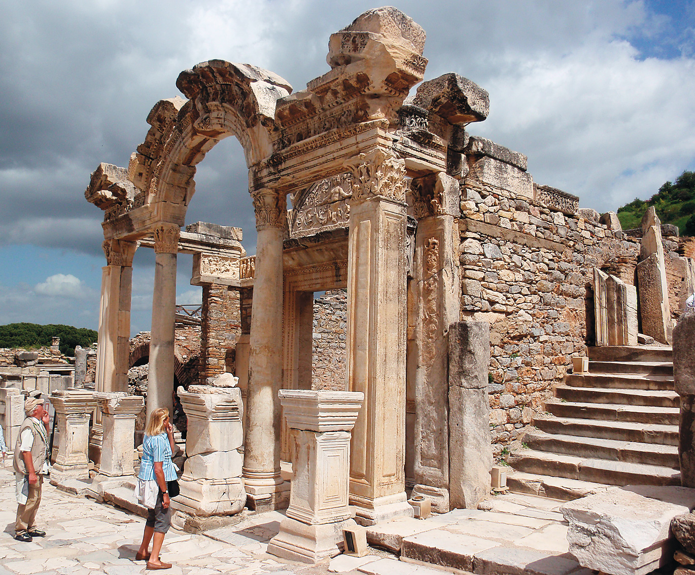 Temple of Hadrian CHRIS DELISO Aya Sofya Even in mighty stanbul - photo 8