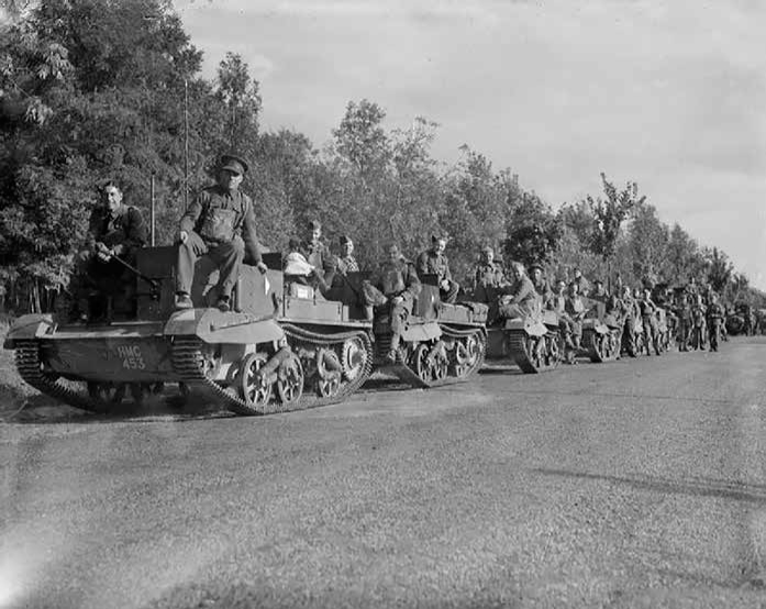 Bren carriers of the 13-18th Royal Hussars during an exercise near Vimy 11 - photo 9