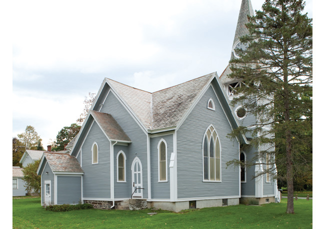 This is one of the three churches in town and it sits right across the street - photo 11