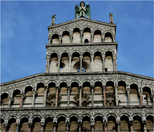 Detail San Michele in Foro Lucca O ForirMichelin LUCCA THE VERSILIA AND THE - photo 7