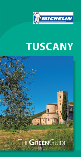 Unknown Michelin Green Guide Tuscany, 9e