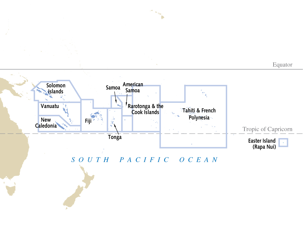 South Pacific Travel Guide - photo 3