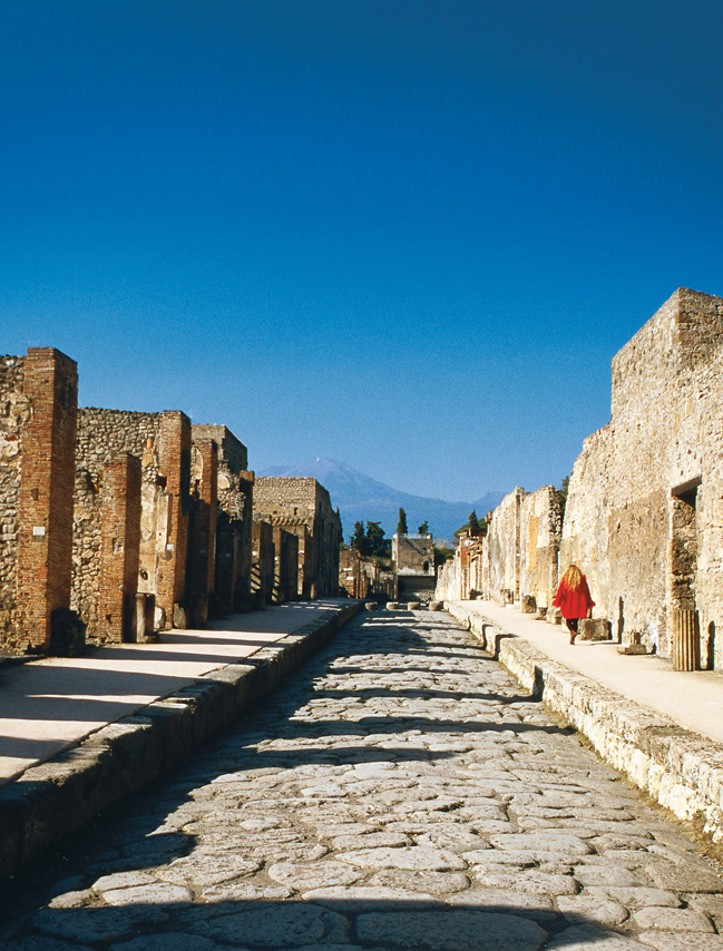 Pompeii street and Mt Vesuvius JON DAVISONLONELY PLANET IMAGES Neapolitan - photo 5