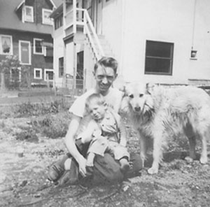 Dad Alan and Teddy the dog When a kid is hungry no explanation for why - photo 2