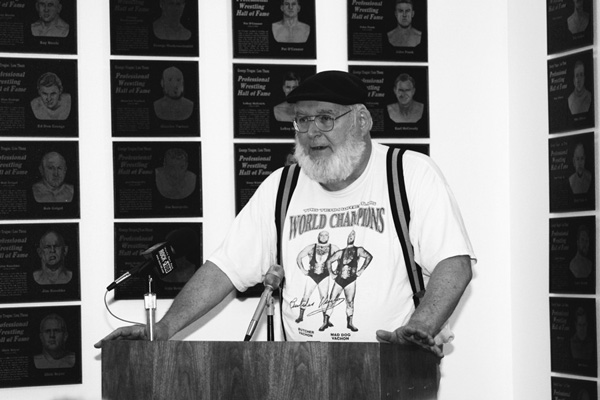 J Michael Kenyon delivers his speech after receiving the James C Melby Award - photo 1