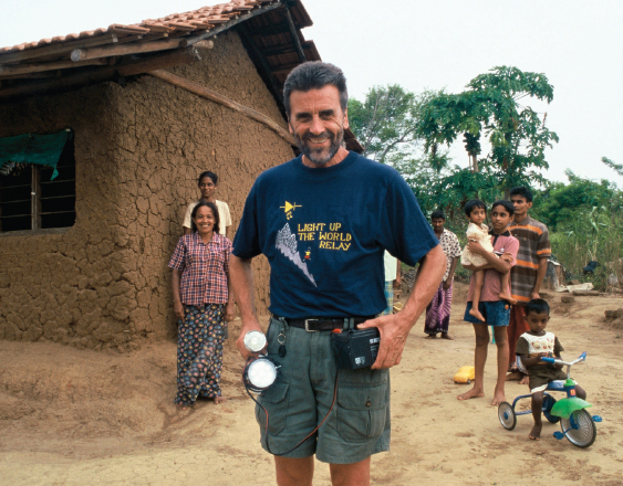 Dave Irvine-Halliday with LED lamps in Sri Lanka Courtesy of Light Up the - photo 9