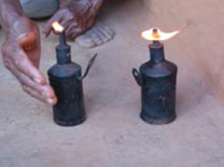 Kerosene bottle lamps They look like Molotov cocktails Courtesy of Light Up - photo 10