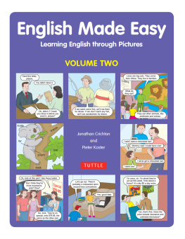 Jonathan Crichton - English made easy volume 2: learning English through pictures