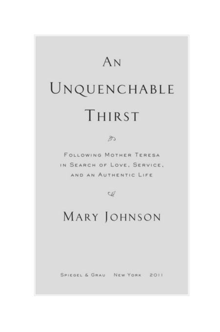 An unquenchable thirst a memoir - image 2