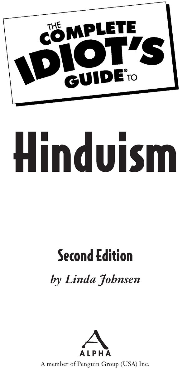 Table of Contents To Hindus everywhere with affection and respect - photo 2