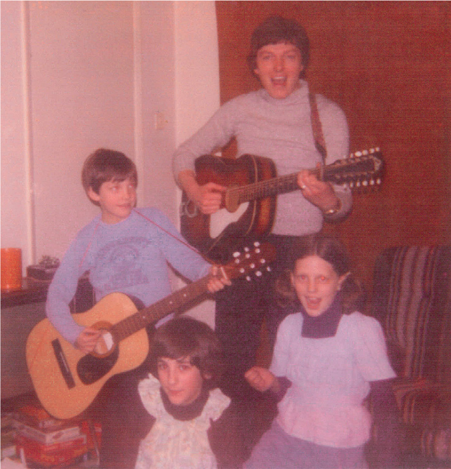 A family jam session in the seventies Left to right Jamie Natalie me and - photo 18