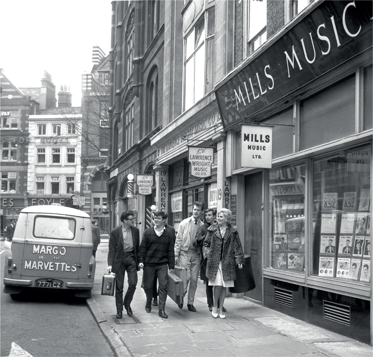 Denmark Street aka Tin Pan Alley with Margo and the Marvettes perhaps on - photo 9