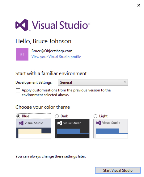 On this screen you have the option to choose the default theme for the IDE In - photo 7