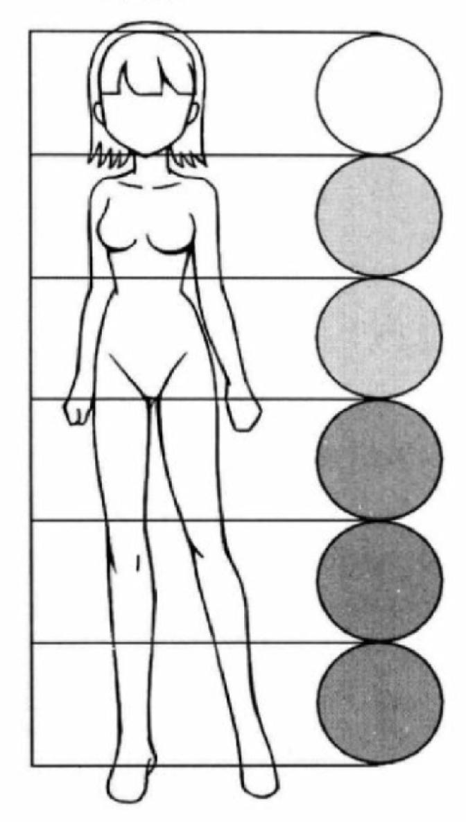 Here we have drawn two examples of 65 and 6 heads and we use a ball to - photo 4