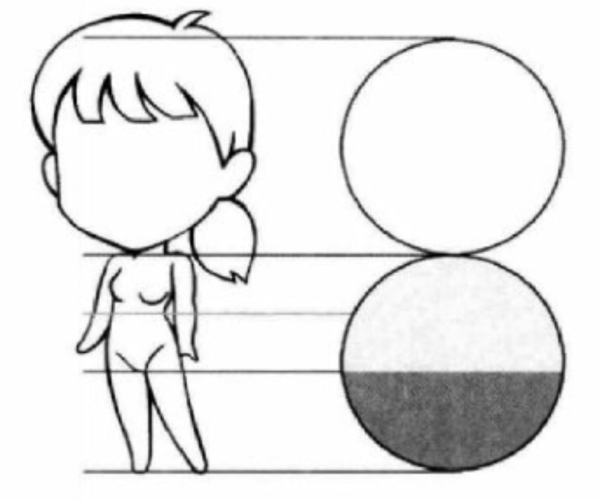 The two-headed body is the most commonly used version of the girl s comics - photo 14