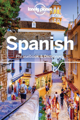 Unknown Lonely Planet Spanish Phrasebook & Dictionary