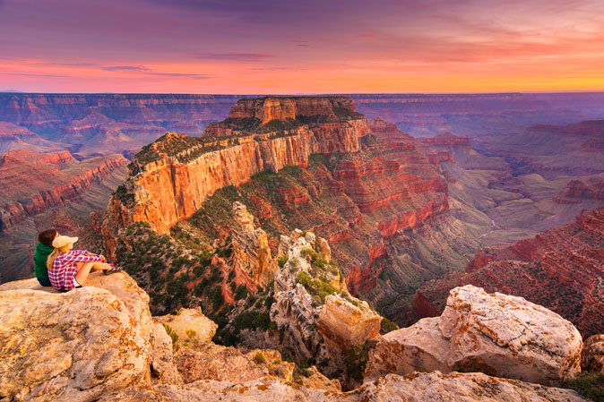 Grand Canyon North Rim AZ Spectacular colors at sunset PEERASITH PATRICK - photo 7