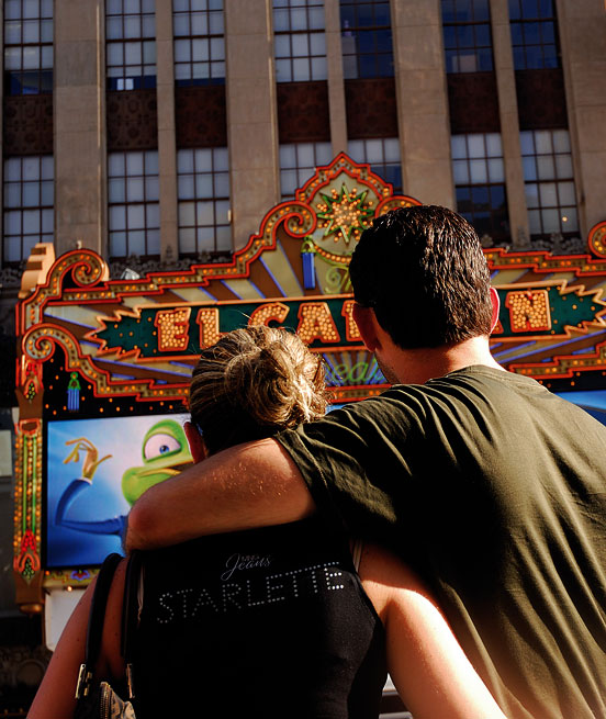 Romantic couple outside cinema Hollywood DAVID PEEVERSLONELY PLANET IMAGES - photo 6