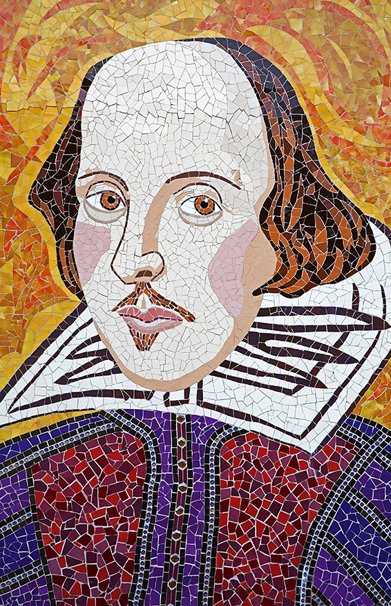 WILLIAM SHAKESPEARE MOSAIC BY SUZI K EDWARDS RICHARD CUMMINSGETTY IMAGES - photo 14