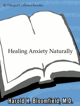 Bloomfield Healing Anxiety Naturally