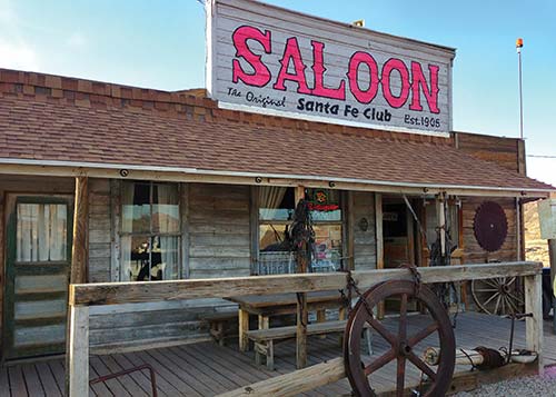 the Santa Fe Saloon in Goldfield This was and still is a place for - photo 11