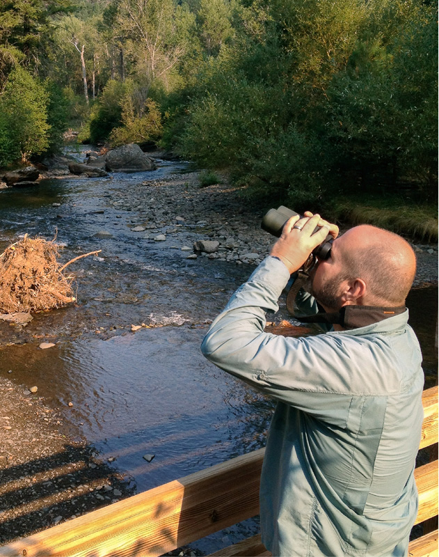 Basic equipment for birdwatching is simple a pair of binoculars and this book - photo 4