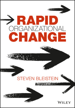 Bleistein - Rapid Organizational Change