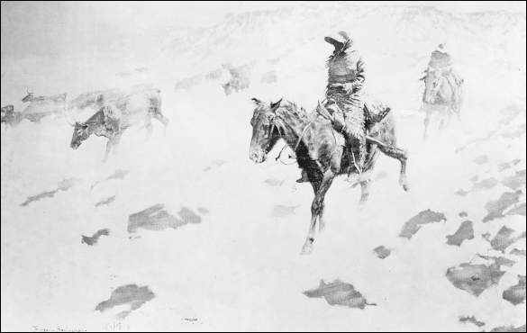 The winter of 1886 and 1887 was devastating to livestock herds across Wyoming - photo 4